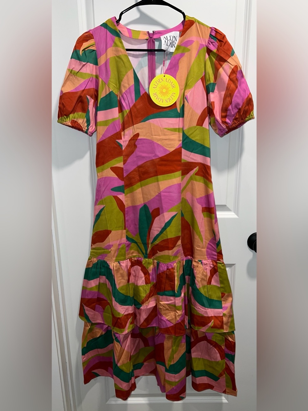 Alden Adair Women’s Riley Dress in Day  Break Size S NWT